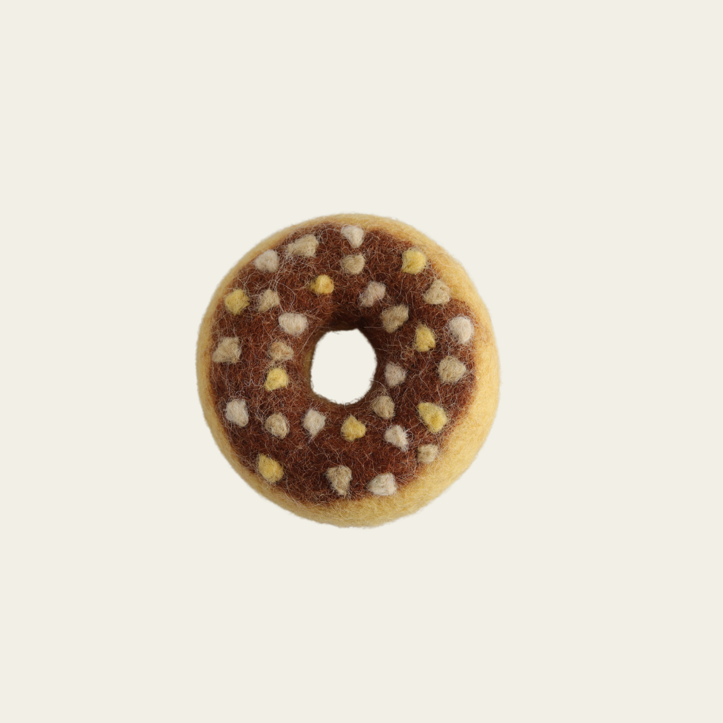 Felt Choc Nut Donut