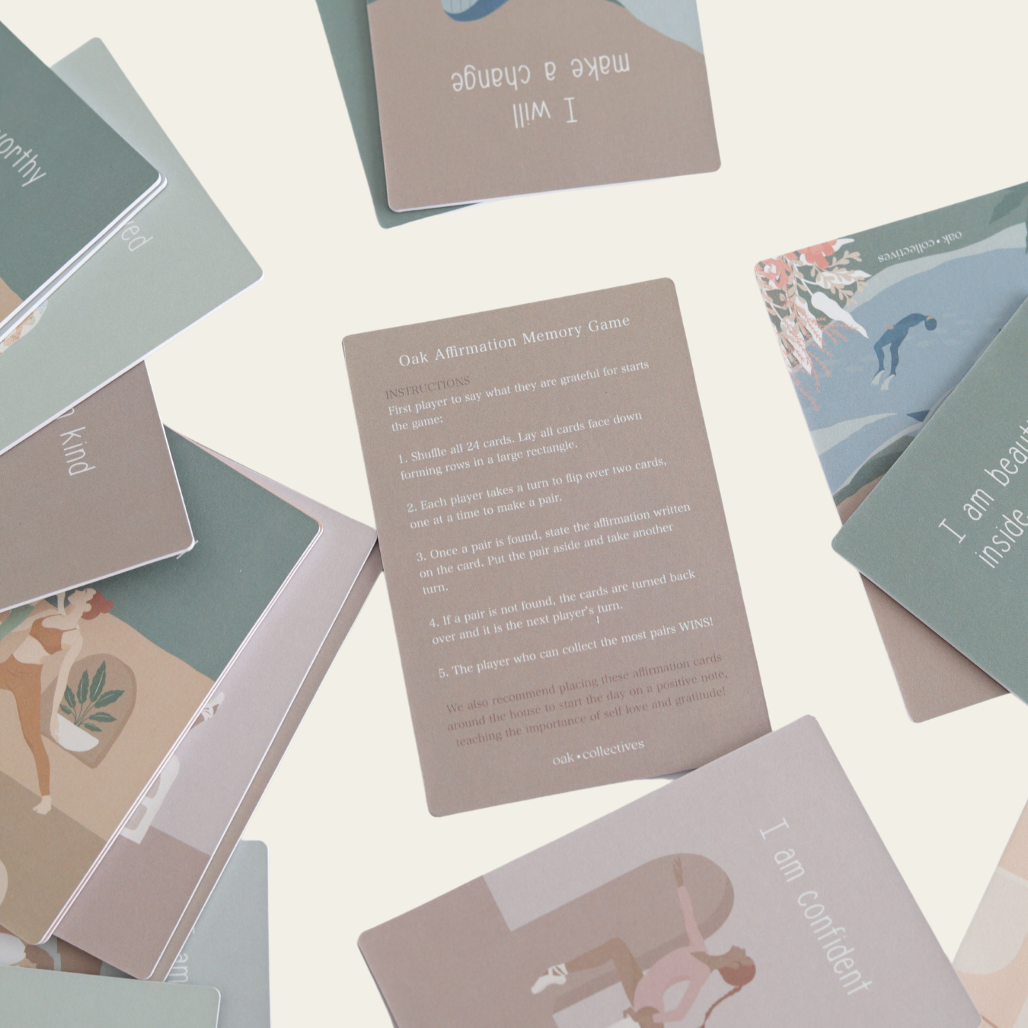 Affirmation Memory Card Game