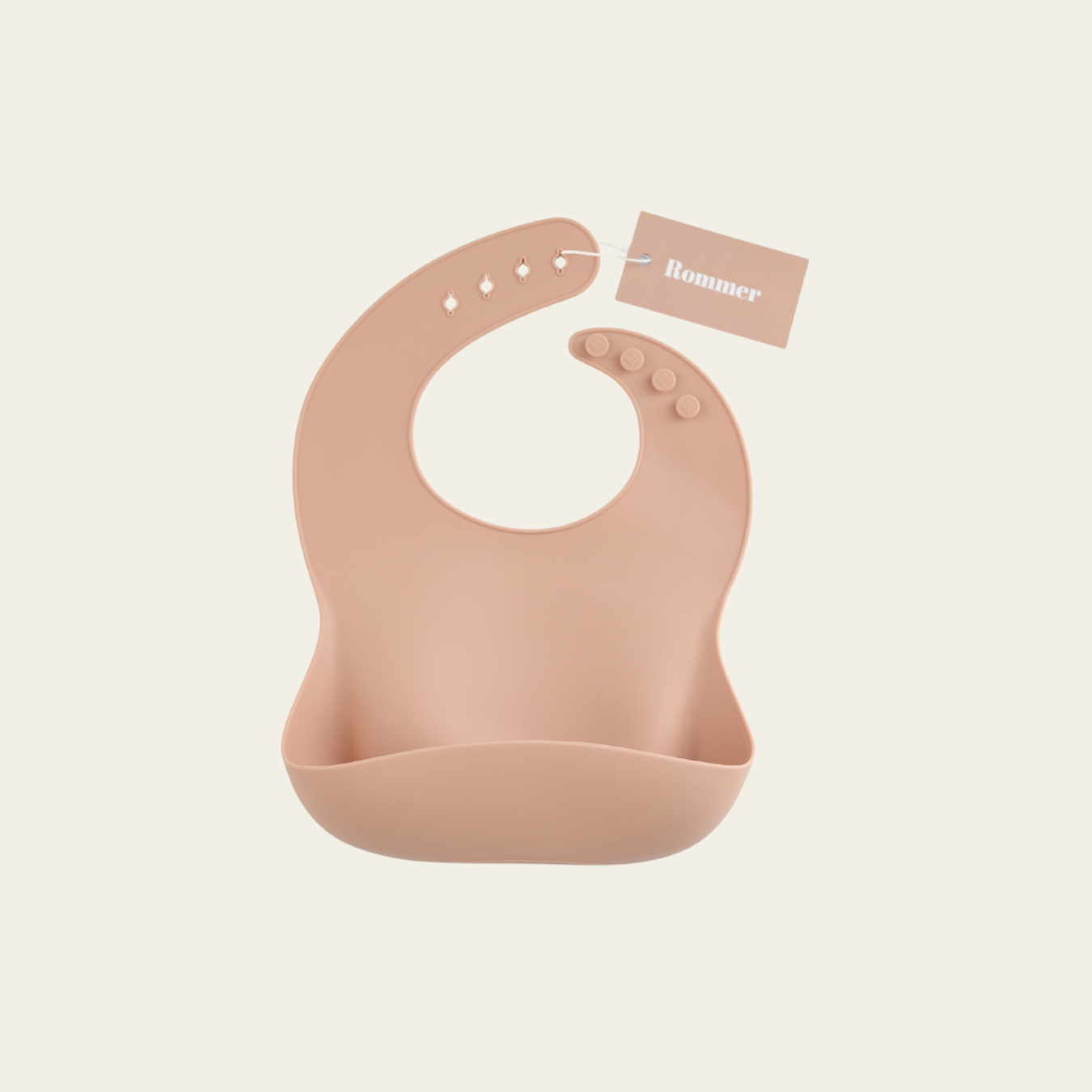 Silicone Bib | Nude