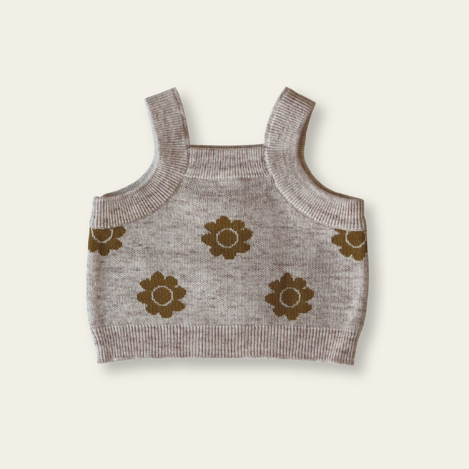 Pansy Top - Mocha & Marle