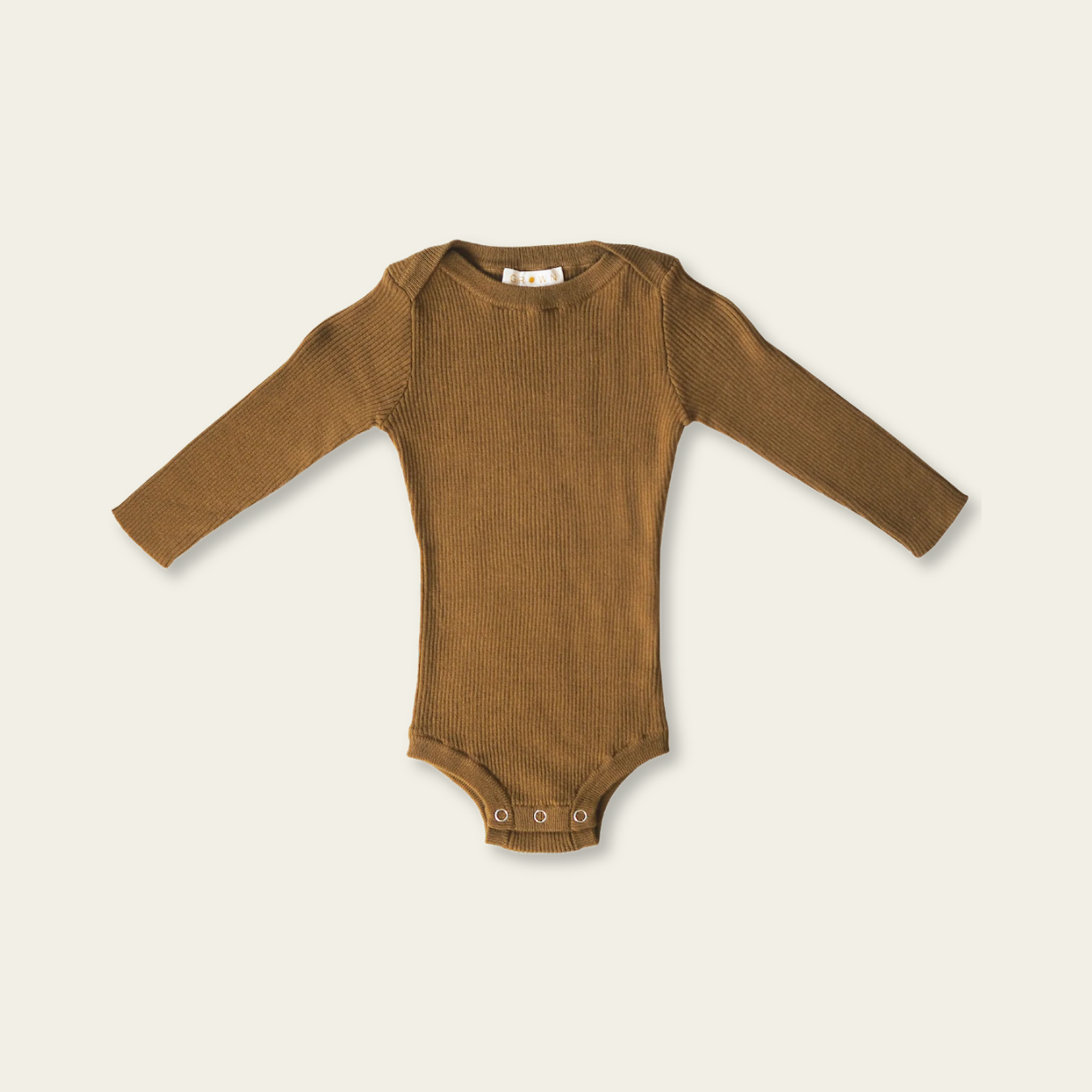 Ribbed Essential Bodysuit - Moss