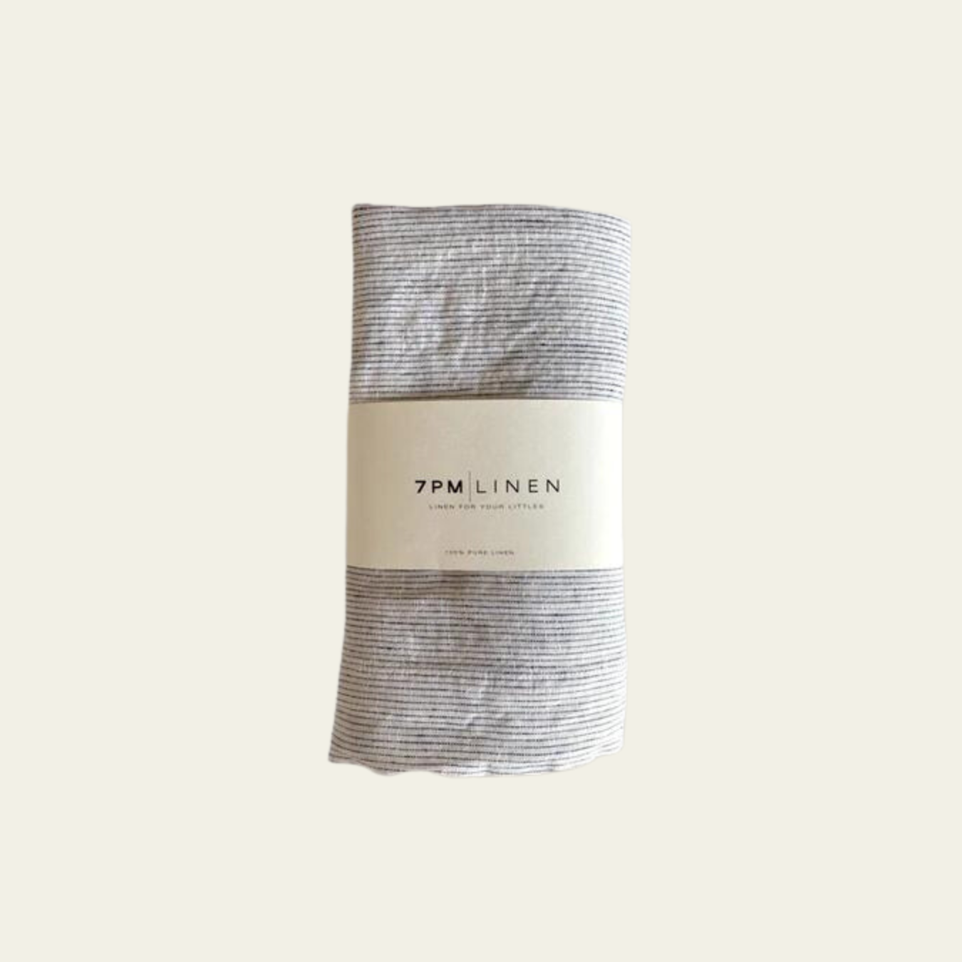 Pure Linen Wrap | Mini Stripe